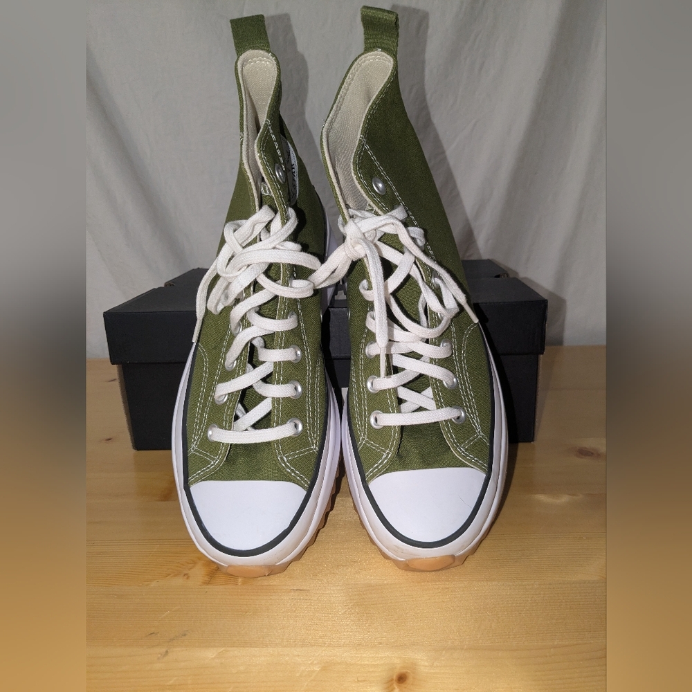 Converse Green High-Top Sneakers - Picture 5 of 7